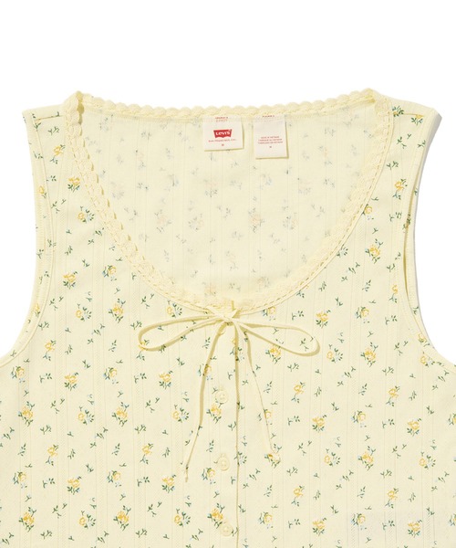 Levi's(リーバイス)の「Levi's/リーバイス DRY GOODS ポインテールレース タンクトップ(タンクトップ・レディース・イエロー・M/XS/S)」の6枚目の写真