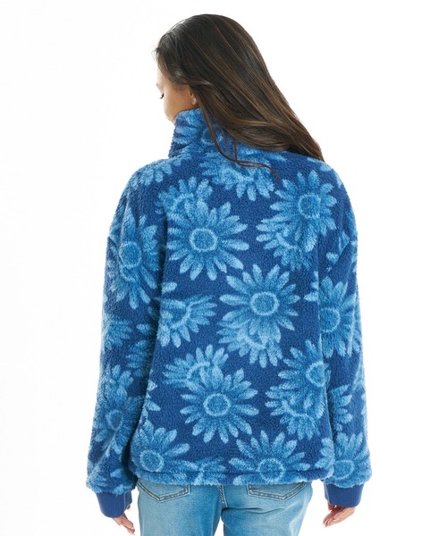 BILLABONG（ビラボン）の「BILLABONG/ビラボン フルジップ フリーストレーナー BG014026（パーカー・レディース・ブルー/ブラック・M）」の6枚目の写真