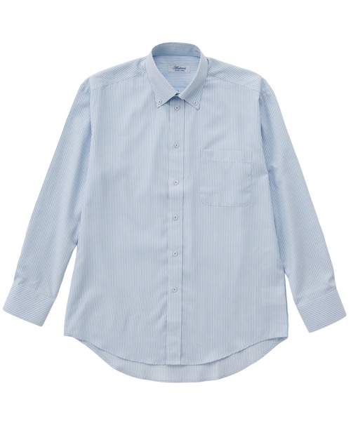 Karlas（カルラス）の「メンズドレスシャツ 長袖シャツ セミワイド 形態安定加工 T/C Andirons BLUE LAVEL（シャツ/ブラウス・メンズ・その他6/その他8/その他4/その他3/その他7/その他5/その他1/その他2・M/L/LL）」の13枚目の写真