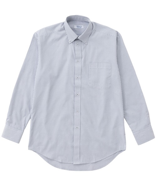Karlas（カルラス）の「メンズドレスシャツ 長袖シャツ セミワイド 形態安定加工 T/C Andirons BLUE LAVEL（シャツ/ブラウス・メンズ・その他6/その他8/その他4/その他3/その他7/その他5/その他1/その他2・M/L/LL）」の17枚目の写真