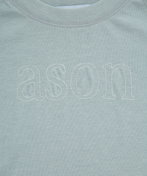 ASON(アズオン)の「MONO REGLAN TEE / LIGHT BLUE(Tシャツ/カットソー・レディース・その他・FREE)」の4枚目の写真