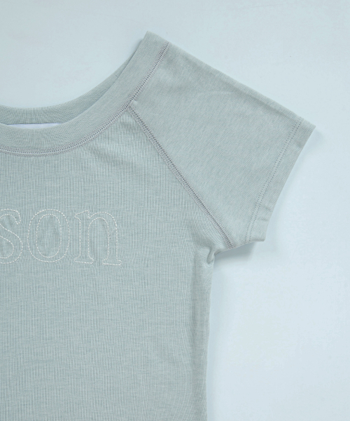 ASON(アズオン)の「MONO REGLAN TEE / LIGHT BLUE(Tシャツ/カットソー・レディース・その他・FREE)」の5枚目の写真