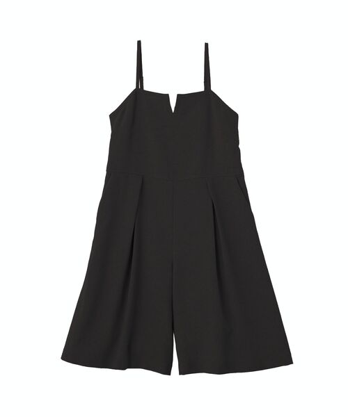GARAGE OF GOOD CLOTHING(ガレージオブグッドクロージング)の「【日本製】綿麻混ショートパンツオールインワン(サロペット/オーバーオール・レディース・ブラック/グレイッシュベージュ・FREE)」の17枚目の写真