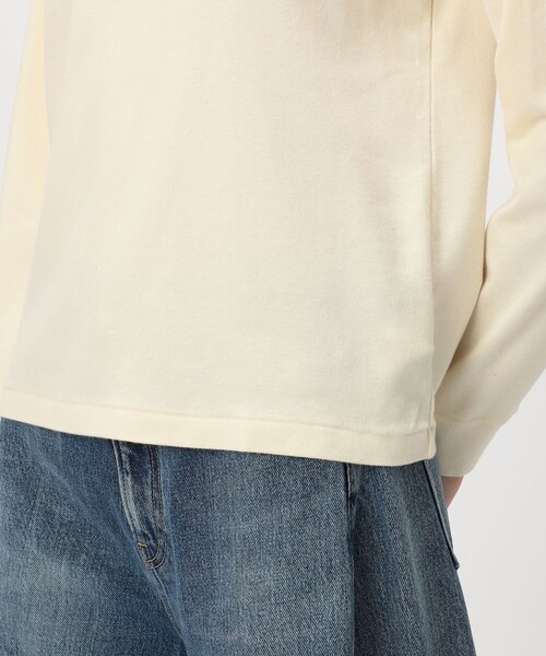 GALERIE VIE(ギャルリー ヴィー)の「コットンカシミヤジャージー ハイネックプルオーバー(Tシャツ/カットソー・レディース・ホワイト/ベージュ・FREE)」の10枚目の写真