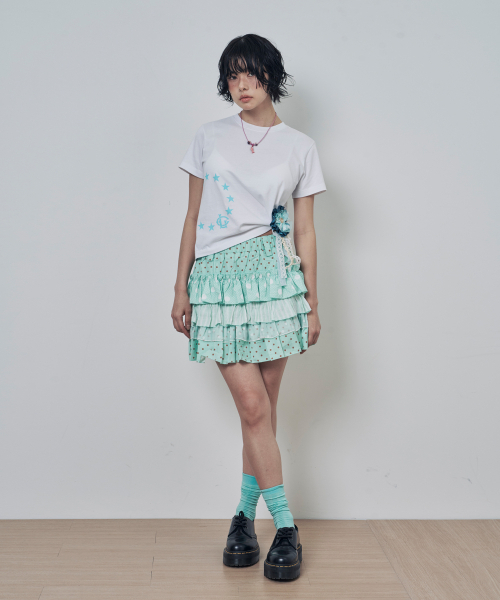 LOSERS CLUB(ルーザーズクラブ)の「サークルスターロゴ半袖Tシャツホワイト(Tシャツ/カットソー・レディース・その他・1/2/0)」の6枚目の写真