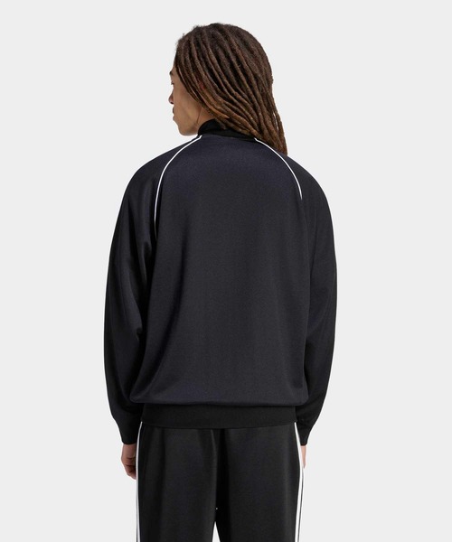adidas(アディダス)の「SST アディカラー クラシック ルーズ トラックトップ / ジャージ / トラックジャケット / アディダスオリジナルス adidas Originals(ジャージ・メンズ・ブラック系その他・X-SMALL/SMALL/X-LARGE/MEDIUM/XX-LARGE/3XL/LARGE)」の2枚目の写真