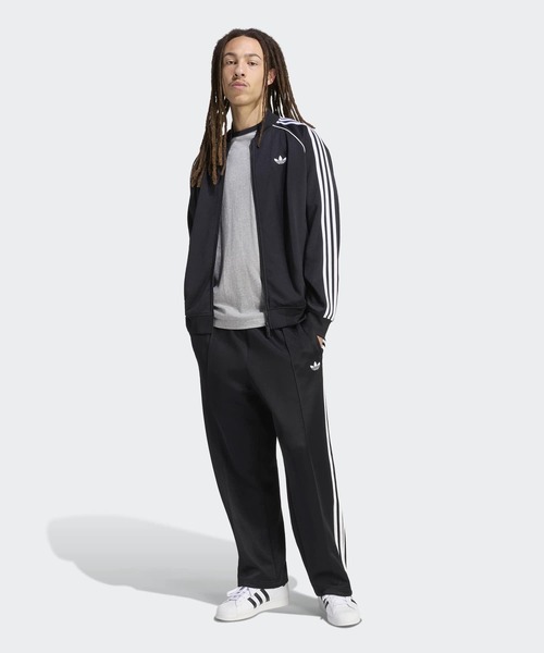 adidas(アディダス)の「SST アディカラー クラシック ルーズ トラックトップ / ジャージ / トラックジャケット / アディダスオリジナルス adidas Originals(ジャージ・メンズ・ブラック系その他・X-SMALL/SMALL/X-LARGE/MEDIUM/XX-LARGE/3XL/LARGE)」の5枚目の写真