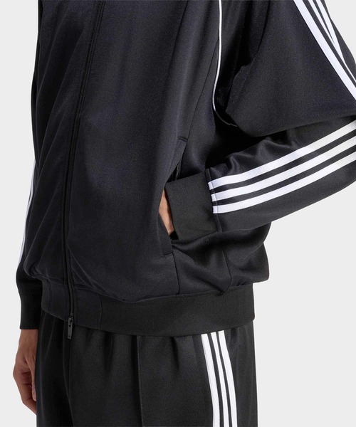 adidas(アディダス)の「SST アディカラー クラシック ルーズ トラックトップ / ジャージ / トラックジャケット / アディダスオリジナルス adidas Originals(ジャージ・メンズ・ブラック系その他・X-SMALL/SMALL/X-LARGE/MEDIUM/XX-LARGE/3XL/LARGE)」の4枚目の写真