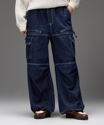 BICOLOR STITCH EASY CARGO PANTS