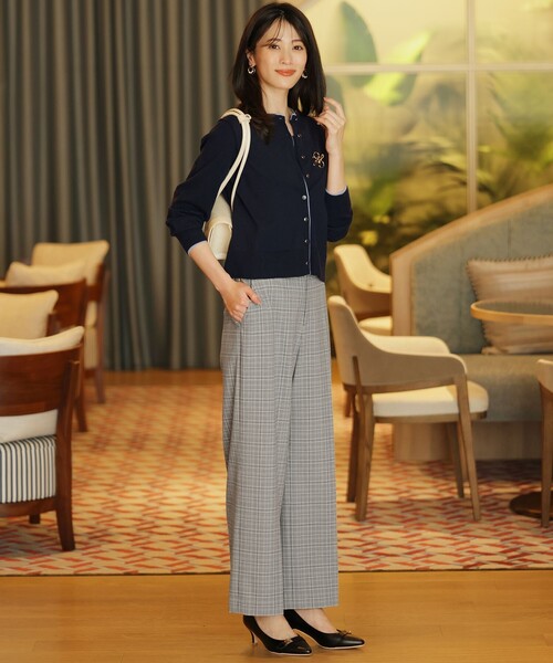 ANY SIS(エニィスィス)の「ビューティサーモ2WAYストレッチ ワイドパンツ(その他パンツ・レディース・ブラック系3/ライトグレー系3/ブラウン系/ブラック系/グレー系/ネイビー系/スカイブルー系9/アイボリー系・SS/MS/LARGE/LS/L/SMALL/MEDIUM)」の15枚目の写真