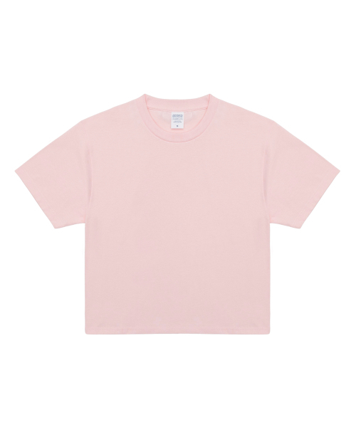 C WEAR BY THE GENIUS(シーウェアバイザジーニアス)の「オーバーサイズクロップTシャツライトピンク(Tシャツ/カットソー・レディース・その他・SMALL/MEDIUM/LARGE/X-LARGE/X-SMALL)」の5枚目の写真