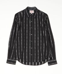 LOGO GLITTER STRIPE CLASSIC SHIRT