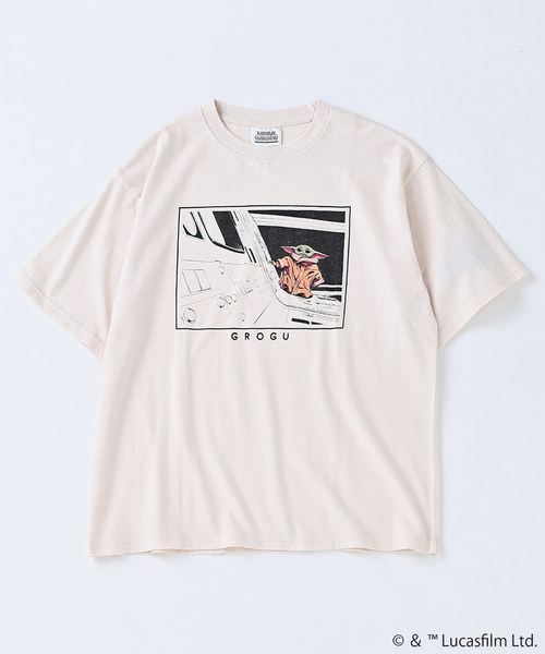 WEB限定》STAR WARS / スター・ウォーズ マンダロリアン プリント T