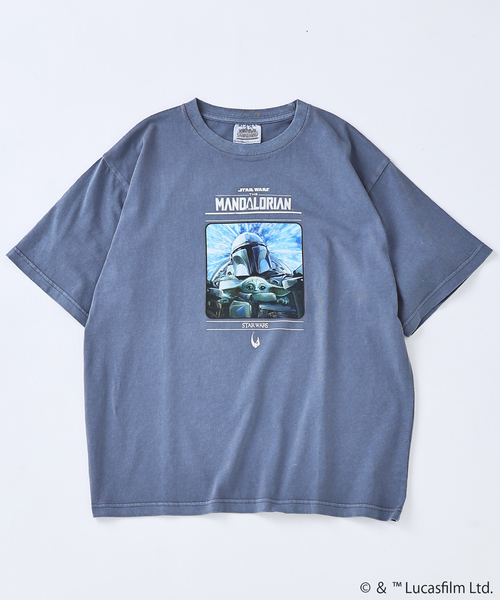 WEB限定》STAR WARS / スター・ウォーズ マンダロリアン プリント T