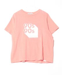 ブランド古着】Tシャツ/カットソー（ピンク/桃色系・前面プリント