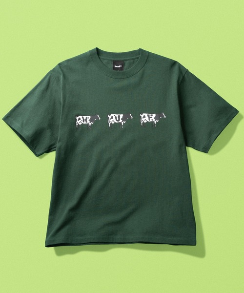 HUF｜ハフのTシャツ/カットソー（グリーン・カーキ/緑色系）通販