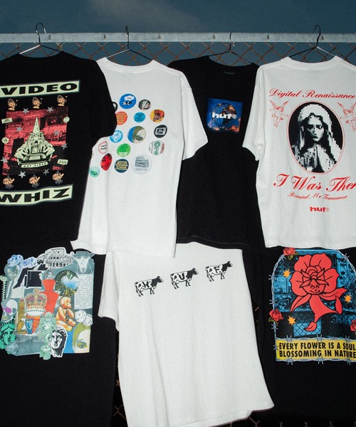 HUF(ハフ)の「MOO TEE(Tシャツ/カットソー・メンズ・グリーン系その他/ホワイト・M/XL/L/S/XXL)」の9枚目の写真