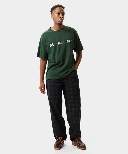 HUF(ハフ)の「MOO TEE(Tシャツ/カットソー・メンズ・グリーン系その他/ホワイト・M/XL/L/S/XXL)」の18枚目の写真
