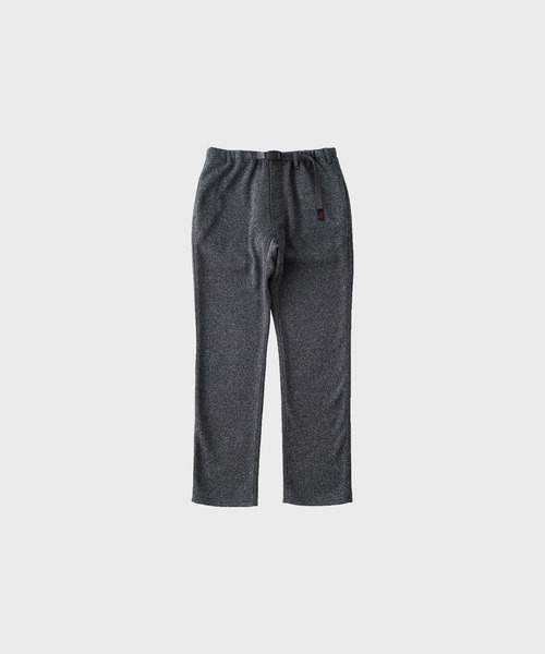 Gramicci(グラミチ)の「Gramicci/グラミチ BONDING KNIT FLEECE NN-PANT CROPPED マイクロフリース テーパード ナローパンツ(スウェットパンツ・メンズ・ブラック/チャコール/ヘザーチャコール・S/M)」の2枚目の写真