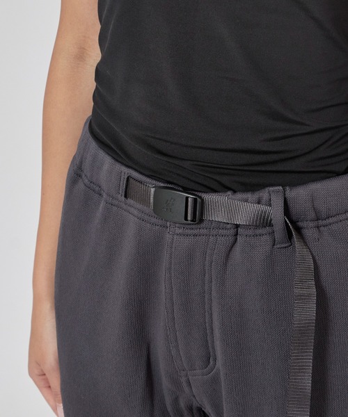 Gramicci(グラミチ)の「Gramicci/グラミチ BONDING KNIT FLEECE NN-PANT CROPPED マイクロフリース テーパード ナローパンツ(スウェットパンツ・メンズ・ブラック/チャコール/ヘザーチャコール・S/M)」の4枚目の写真