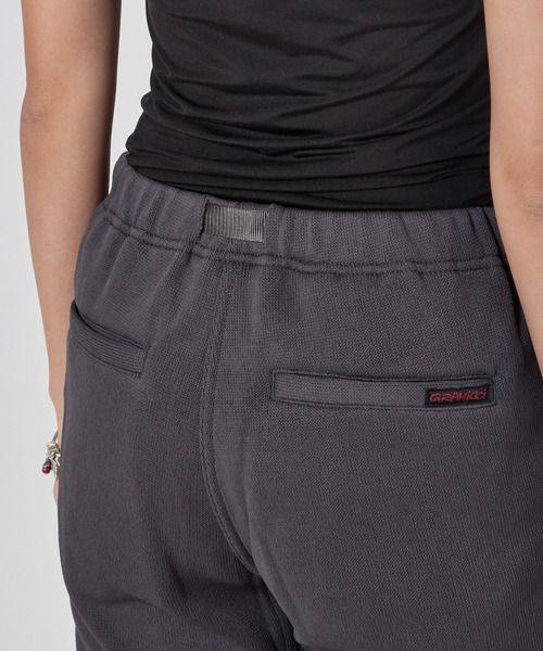 Gramicci(グラミチ)の「Gramicci/グラミチ BONDING KNIT FLEECE NN-PANT CROPPED マイクロフリース テーパード ナローパンツ(スウェットパンツ・メンズ・ブラック/チャコール/ヘザーチャコール・S/M)」の8枚目の写真