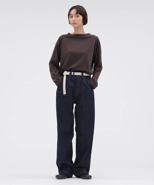 MHL.(エムエイチエル)の「CANTON DENIM(デニムパンツ・レディース・インディゴブルー・26/27/28)」の2枚目の写真