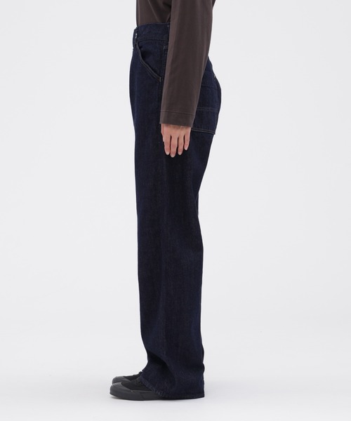 MHL.(エムエイチエル)の「CANTON DENIM(デニムパンツ・レディース・インディゴブルー・26/27/28)」の3枚目の写真
