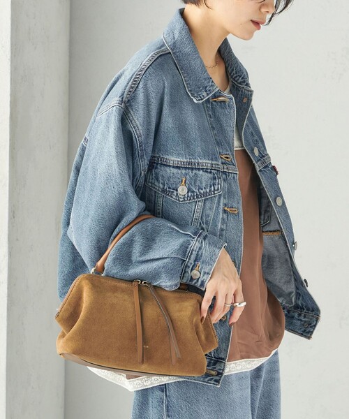 LORISTELLA（ロリステッラ）の「LORISTELLA: ワン ハンドル ボストン（ボストンバッグ・レディース・キャメル/ブラック・ONE SIZE）」の10枚目の写真