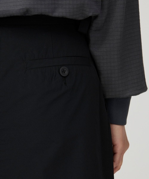 Snow Peak(スノーピーク)の「Snow Peak / Wool Nylon Taffeta Skirt ウールナイロンタフタスカート(スカート・レディース・ダークブラウン/ブラック・1/2/3)」の11枚目の写真