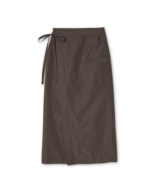 Snow Peak(スノーピーク)の「Snow Peak / Wool Nylon Taffeta Skirt ウールナイロンタフタスカート(スカート・レディース・ダークブラウン/ブラック・1/2/3)」の13枚目の写真