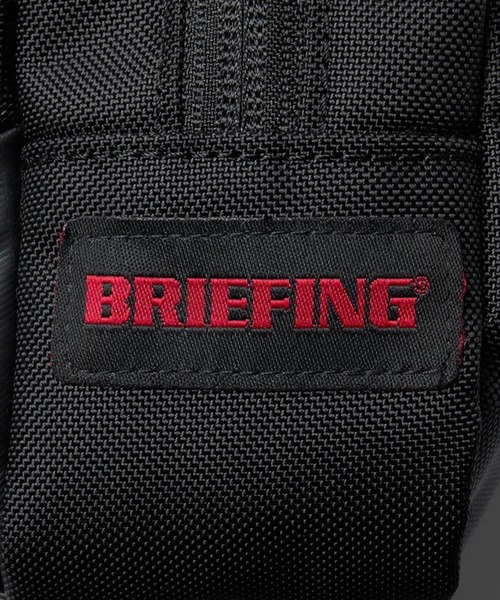 BRIEFING(ブリーフィング)の「BRIEFING/ブリーフィング SQ SHOULDER ショルダーバッグ コーデュラエアー リップストップナイロン バッグ メンズ オフィス アウトドア(ショルダーバッグ・メンズ・ブラック・FREE)」の4枚目の写真