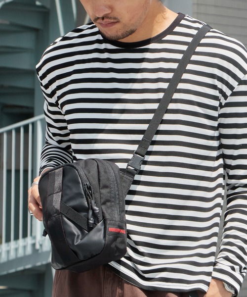 BRIEFING(ブリーフィング)の「BRIEFING/ブリーフィング SQ SHOULDER ショルダーバッグ コーデュラエアー リップストップナイロン バッグ メンズ オフィス アウトドア(ショルダーバッグ・メンズ・ブラック・FREE)」の15枚目の写真