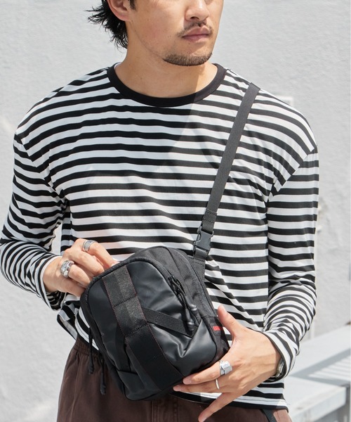 BRIEFING(ブリーフィング)の「BRIEFING/ブリーフィング SQ SHOULDER ショルダーバッグ コーデュラエアー リップストップナイロン バッグ メンズ オフィス アウトドア(ショルダーバッグ・メンズ・ブラック・FREE)」の16枚目の写真