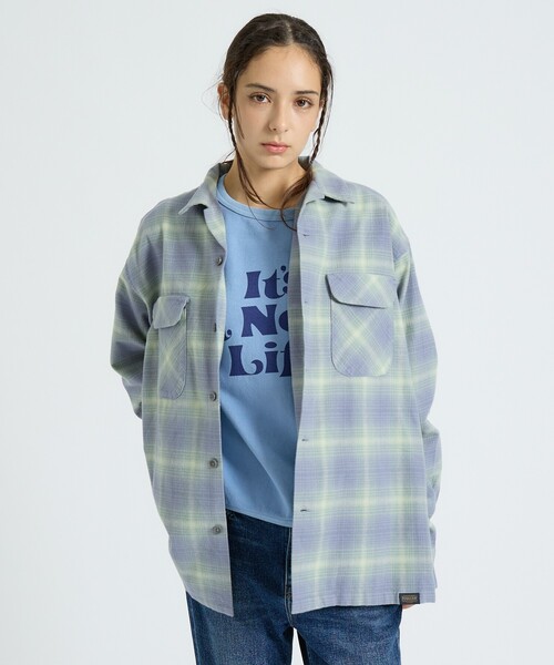 PENDLETON(ペンドルトン)の「【PENDLETON / ペンドルトン】BOARD SHIRT /ボードシャツ/オープンカラーチェックシャツ/ユニセックス(シャツ/ブラウス・メンズ・グレイッシュベージュ/ブルー系その他/グリーン系その他/ベージュ系その他/レッド系その他/ピンク系その他/ブラック系その他/その他・M/L)」の4枚目の写真