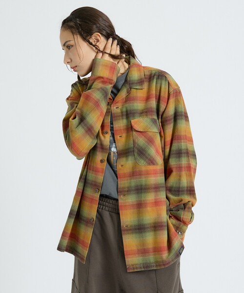 PENDLETON(ペンドルトン)の「【PENDLETON / ペンドルトン】BOARD SHIRT /ボードシャツ/オープンカラーチェックシャツ/ユニセックス(シャツ/ブラウス・メンズ・グレイッシュベージュ/ブルー系その他/グリーン系その他/ベージュ系その他/レッド系その他/ピンク系その他/ブラック系その他/その他・M/L)」の8枚目の写真