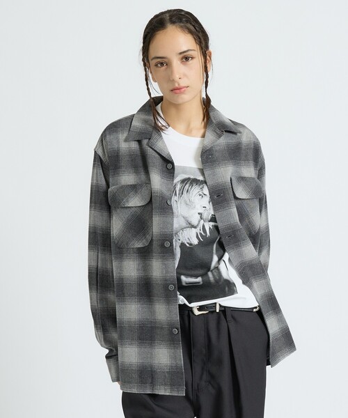 PENDLETON(ペンドルトン)の「【PENDLETON / ペンドルトン】BOARD SHIRT /ボードシャツ/オープンカラーチェックシャツ/ユニセックス(シャツ/ブラウス・メンズ・グレイッシュベージュ/ブルー系その他/グリーン系その他/ベージュ系その他/レッド系その他/ピンク系その他/ブラック系その他/その他・M/L)」の10枚目の写真