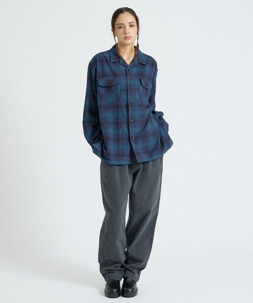 PENDLETON(ペンドルトン)の「【PENDLETON / ペンドルトン】BOARD SHIRT /ボードシャツ/オープンカラーチェックシャツ/ユニセックス(シャツ/ブラウス・メンズ・グレイッシュベージュ/ブルー系その他/グリーン系その他/ベージュ系その他/レッド系その他/ピンク系その他/ブラック系その他/その他・M/L)」の14枚目の写真