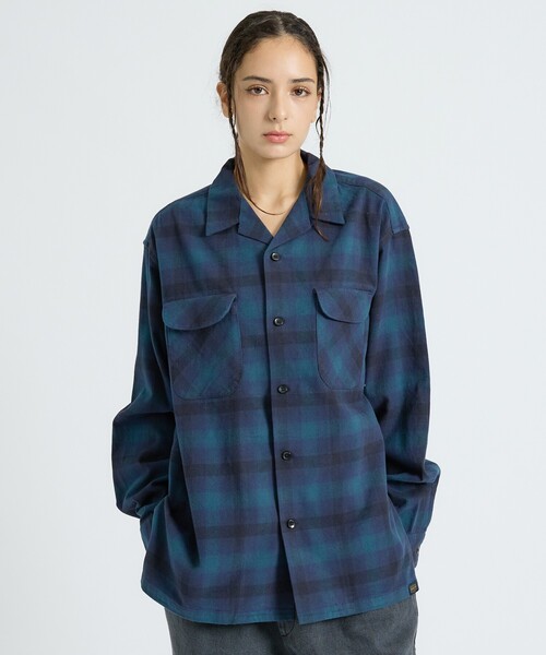 PENDLETON(ペンドルトン)の「【PENDLETON / ペンドルトン】BOARD SHIRT /ボードシャツ/オープンカラーチェックシャツ/ユニセックス(シャツ/ブラウス・メンズ・グレイッシュベージュ/ブルー系その他/グリーン系その他/ベージュ系その他/レッド系その他/ピンク系その他/ブラック系その他/その他・M/L)」の16枚目の写真
