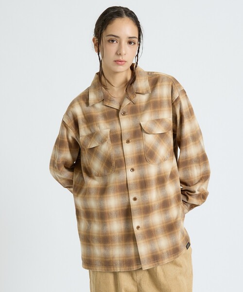 PENDLETON(ペンドルトン)の「【PENDLETON / ペンドルトン】BOARD SHIRT /ボードシャツ/オープンカラーチェックシャツ/ユニセックス(シャツ/ブラウス・メンズ・グレイッシュベージュ/ブルー系その他/グリーン系その他/ベージュ系その他/レッド系その他/ピンク系その他/ブラック系その他/その他・M/L)」の19枚目の写真