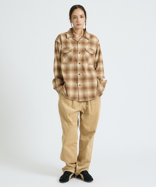 PENDLETON(ペンドルトン)の「【PENDLETON / ペンドルトン】BOARD SHIRT /ボードシャツ/オープンカラーチェックシャツ/ユニセックス(シャツ/ブラウス・メンズ・グレイッシュベージュ/ブルー系その他/グリーン系その他/ベージュ系その他/レッド系その他/ピンク系その他/ブラック系その他/その他・M/L)」の21枚目の写真