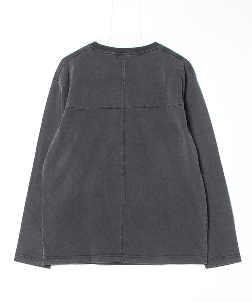 LAST NEST(ラストネスト)の「LAST NEST/ラストネスト/GOD HATE UNFORMED WASHED L/S T(Tシャツ/カットソー・メンズ・ブラック・L)」の2枚目の写真
