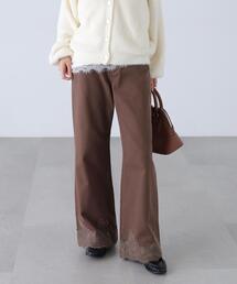 FREE'S MART | ◆ベーシックワイド裾レースデニムⅡ(その他パンツ)