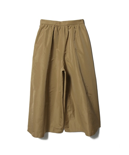 ESTNATION(エストネーション)の「ESTNATION / タフタワイドパンツ(その他パンツ・レディース・ブラック/キャメル・38/36)」の4枚目の写真