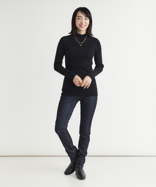 SOMETHING(サムシング)の「《快適ストレッチ/日本製》SOMETHING ANN スタンダードスキニー(その他パンツ・レディース・ネイビー系6・24/25/26/27/28/30/29)」の5枚目の写真