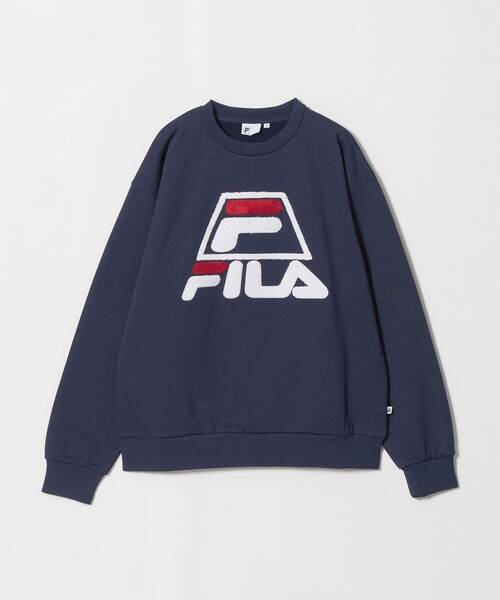 NICE WEATHER(ナイスウェザー)の「<FILA>バスケットボール スウェットシャツ(スウェット・レディース・ネイビー/ブラック/ホワイト・FREE)」の3枚目の写真