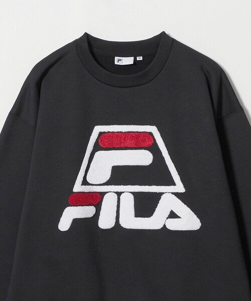 NICE WEATHER(ナイスウェザー)の「<FILA>バスケットボール スウェットシャツ(スウェット・レディース・ネイビー/ブラック/ホワイト・FREE)」の14枚目の写真