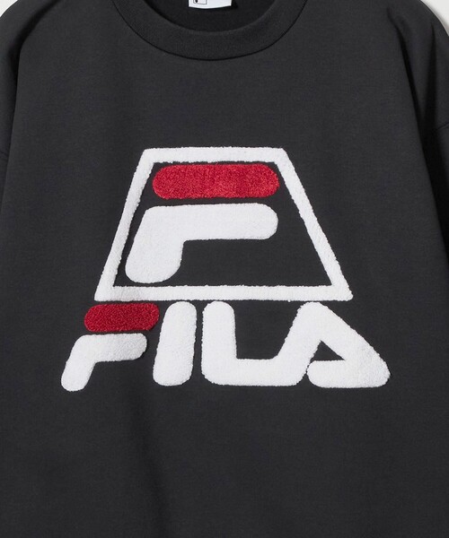 NICE WEATHER(ナイスウェザー)の「<FILA>バスケットボール スウェットシャツ(スウェット・レディース・ネイビー/ブラック/ホワイト・FREE)」の15枚目の写真