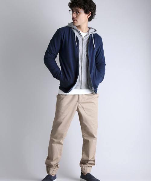 M2squared(エムツースクエアード)の「【M2SQUARED】CUTDENIM ZIP CD/カットデニムジップカーデ(カーディガン/ボレロ・メンズ・ブルー/ネイビー・MEDIUM/LARGE/X-LARGE)」の6枚目の写真