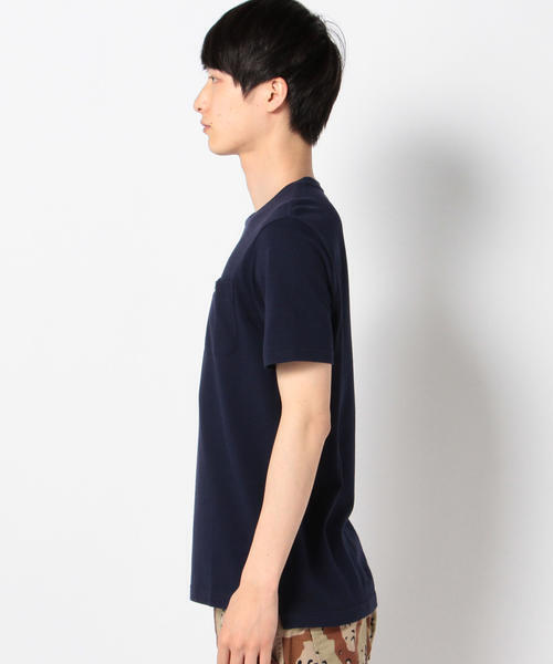 SHIPS(シップス)の「LACOSTE: カノコ ポケット Tシャツ(Tシャツ/カットソー・メンズ・ホワイト/ブラック/ネイビー・MEDIUM/X-LARGE/LARGE/SMALL)」の6枚目の写真