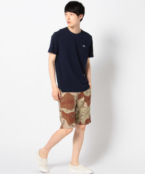 SHIPS(シップス)の「LACOSTE: カノコ ポケット Tシャツ(Tシャツ/カットソー・メンズ・ホワイト/ブラック/ネイビー・MEDIUM/X-LARGE/LARGE/SMALL)」の12枚目の写真